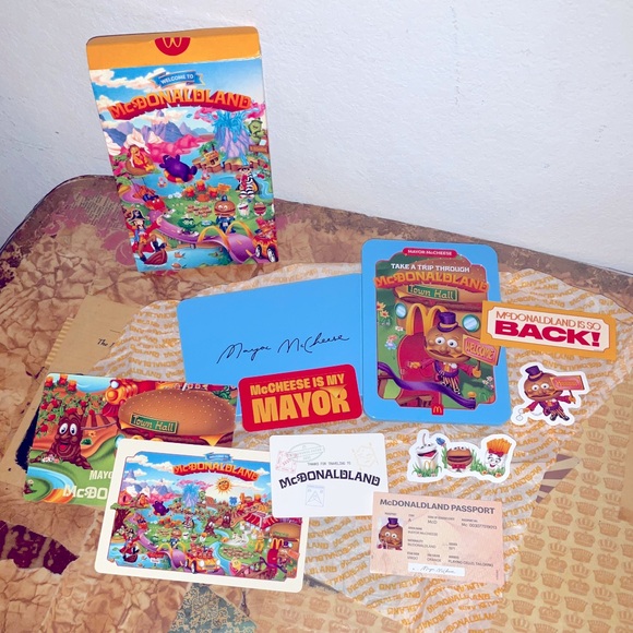 McDonald's Other - NEW McDonald's McDonaldland Collectible Set - Mayor McCheese